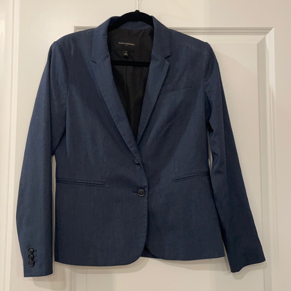 Banana Republic Blue Blazer